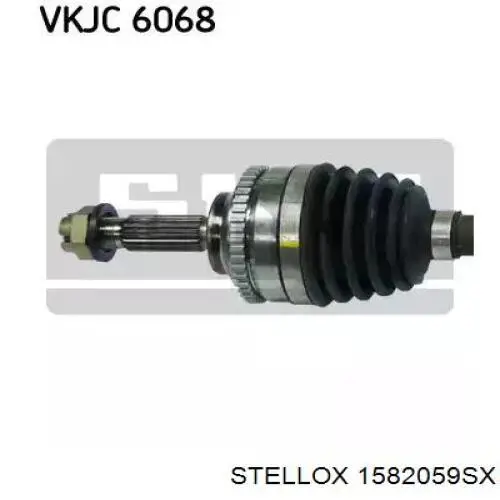158 2059-SX Stellox полуось (привод передняя правая)