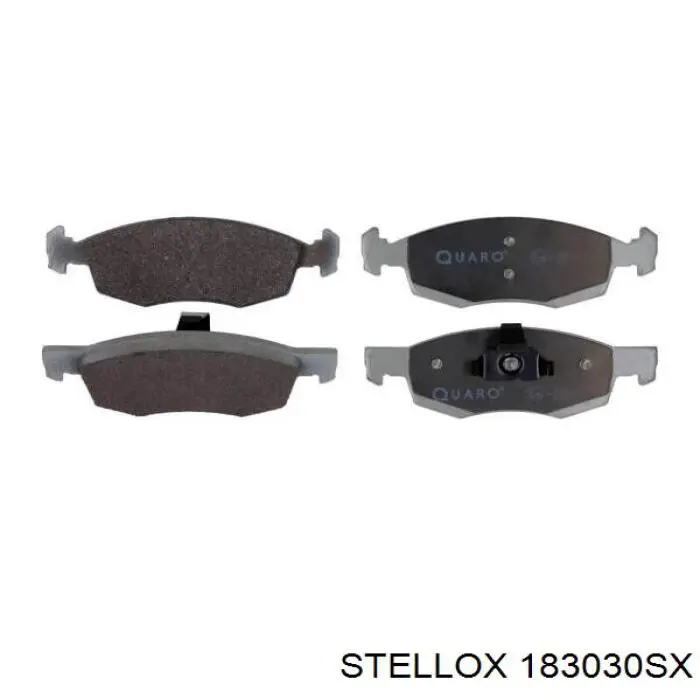 183030SX Stellox колодки тормозные передние дисковые