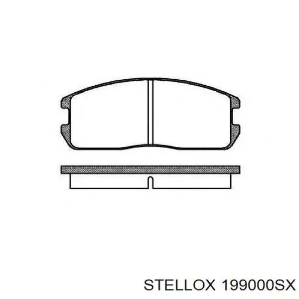 Передние тормозные колодки MB366393 Mitsubishi