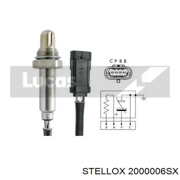 Лямбда зонд 2000006SX Stellox