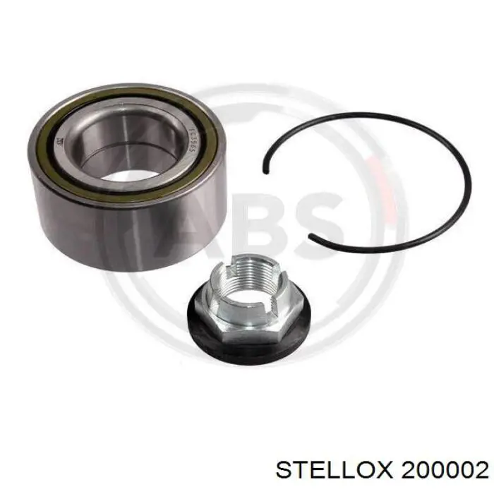 200002 Stellox колодки тормозные передние дисковые