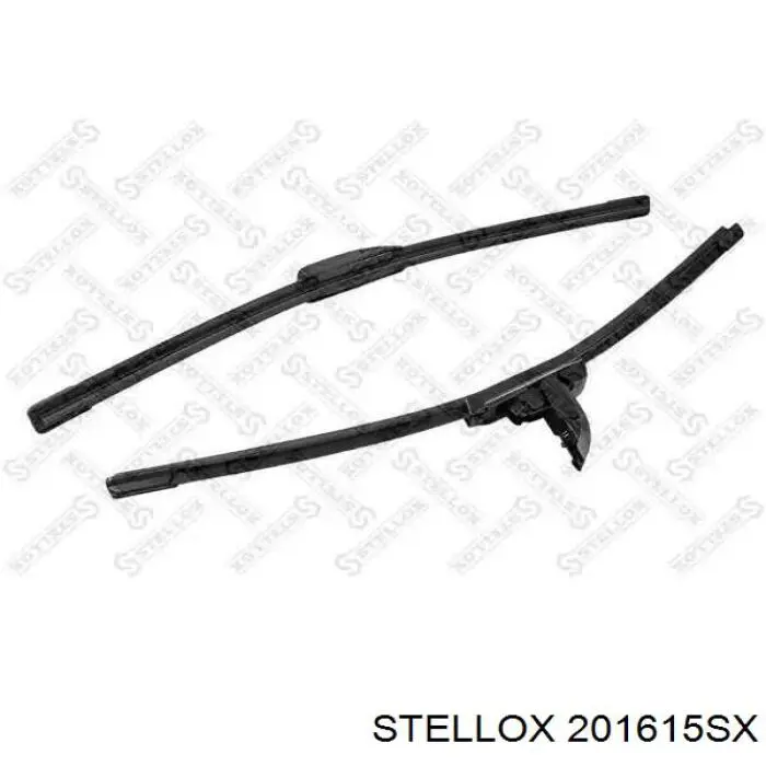 201615SX Stellox щетка-дворник лобового стекла, комплект из 2 шт.
