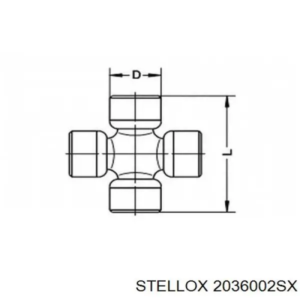 Крестовина рулевого механизма Carlite CC901 цена, от 4.06 USD