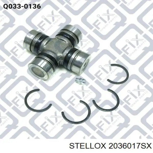 Крестовина кардана Stellox 2036017SX