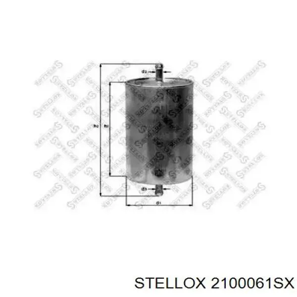 2100061SX Stellox топливный фильтр