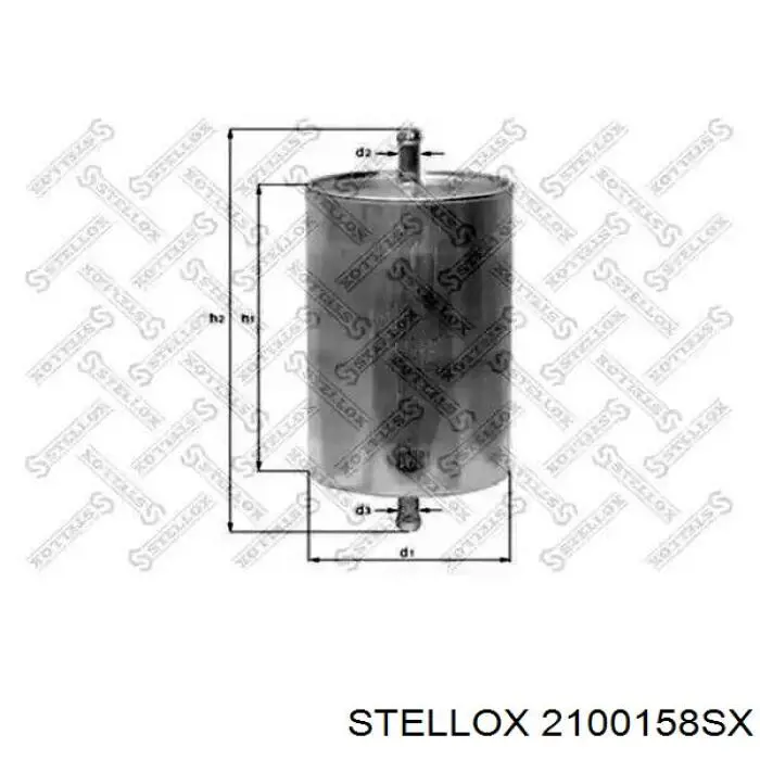 Фильтр топливный Stellox 2100158SX