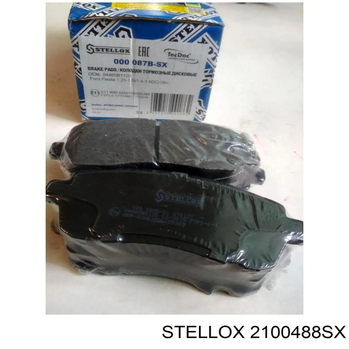 2100488SX Stellox Фильтр топлива