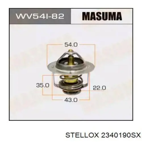 2340190SX Stellox Авто термостат