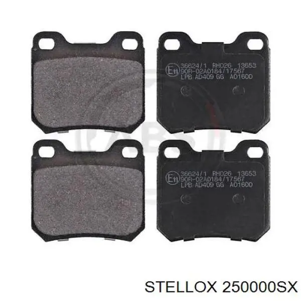 Колодки дисковые  Opel 90497874 цена, от 20.53 USD