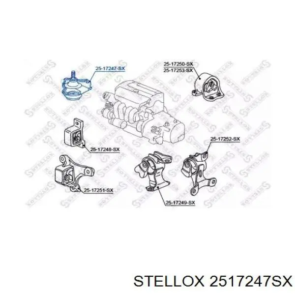 Правая подушка двигателя Q0020278 Q-fix