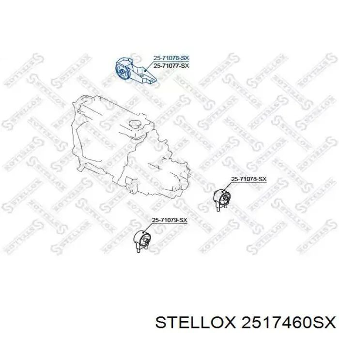 Подушка двигателя GSP 514754 цена, от 50.56 USD