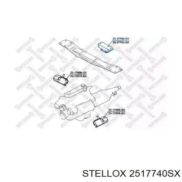 Задняя опора двигателя 1132031G0A Nissan