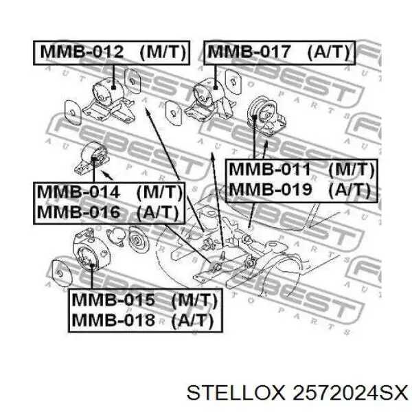 Купить NMS3185 NIPPON MOTORS Передняя опора двигателя