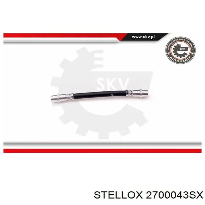 Шланг тормозной задний Stellox 2700043SX