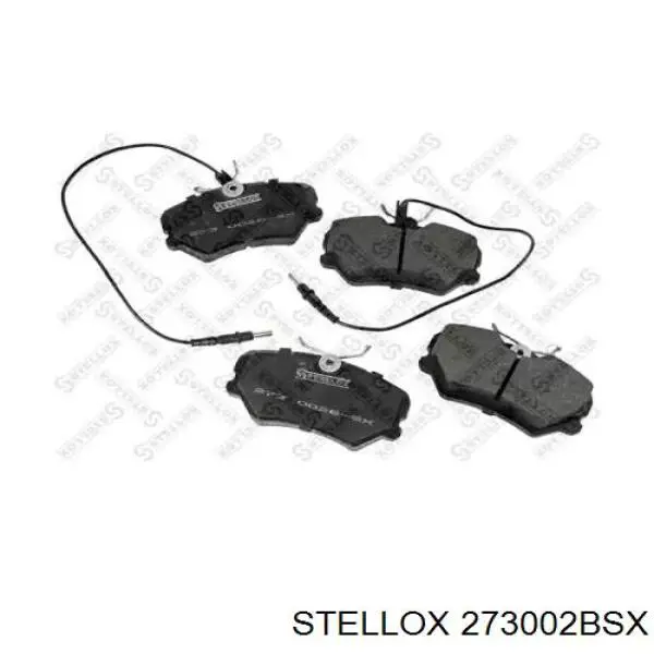 273 002B-SX Stellox передние тормозные колодки
