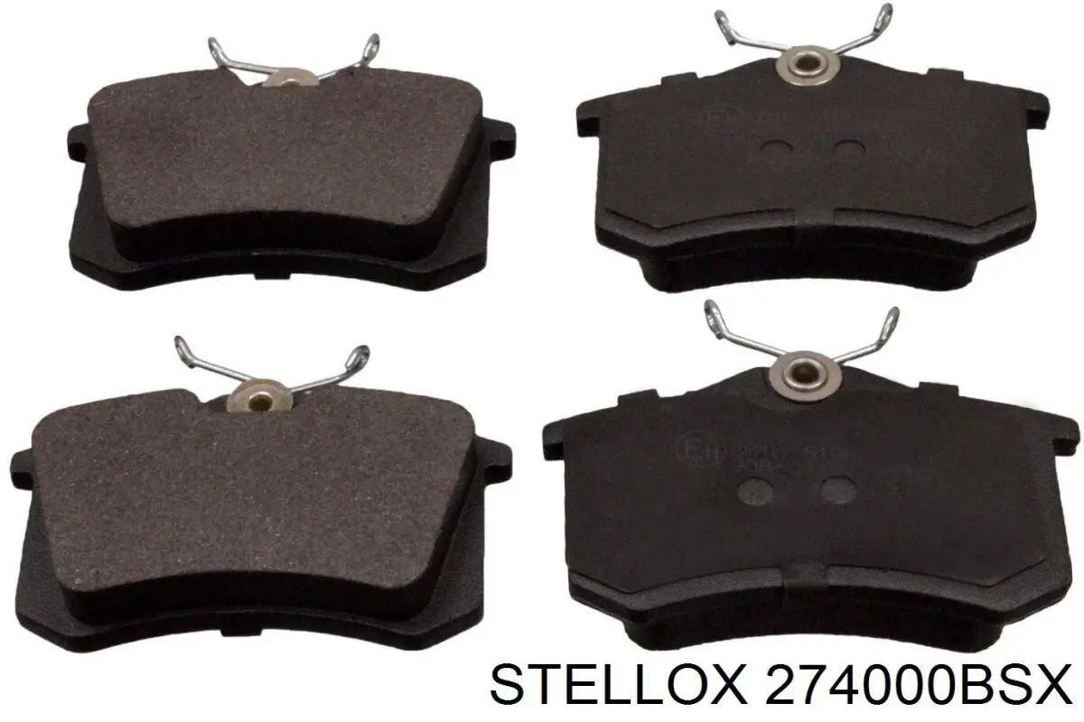 Колодки дисковые  Stellox 274000BSX цена, от 13.37 USD