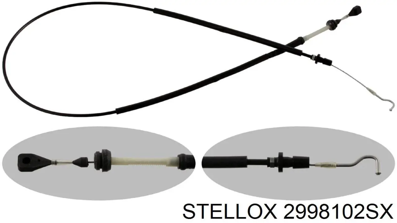 Трос газа 2998102SX Stellox