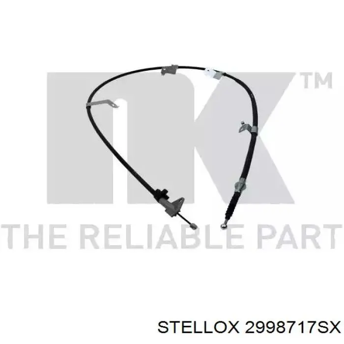 Трос ручного тормоза задний Stellox 2998717SX цена, от 19.79 USD