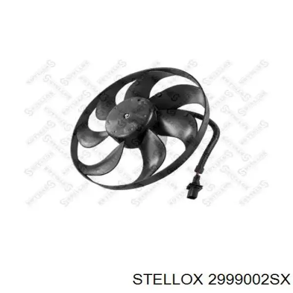 Электровентилятор охлаждения в сборе (мотор+крыльчатка) Stellox 2999002SX