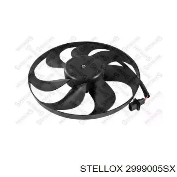 2999005SX Stellox ventilador elétrico de esfriamento montado (motor + roda de aletas)