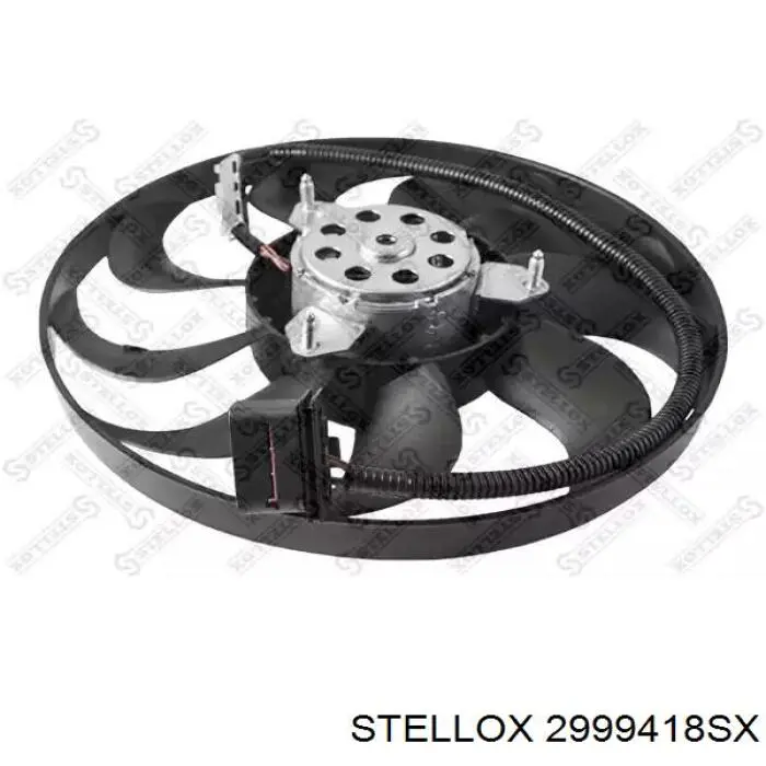 30W07 FPS Диффузор радиатора охлаждения в сборе с мотором