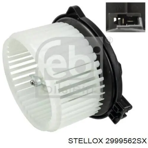 Мотор вентилятора печки (отопителя салона) Stellox 2999562SX