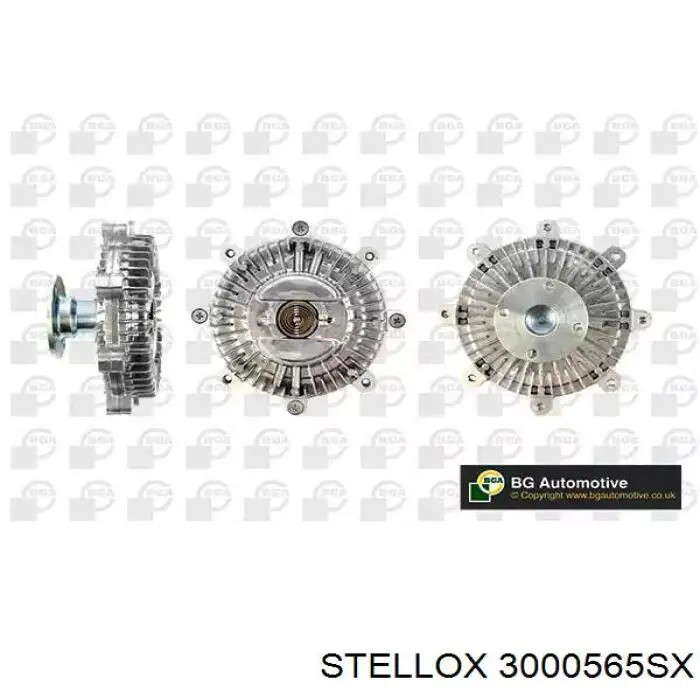 Вискомуфта вентилятора 3000565SX Stellox