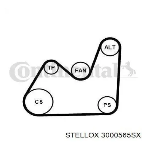 Вискозная муфта Stellox 3000565SX цена, от 65.61 USD