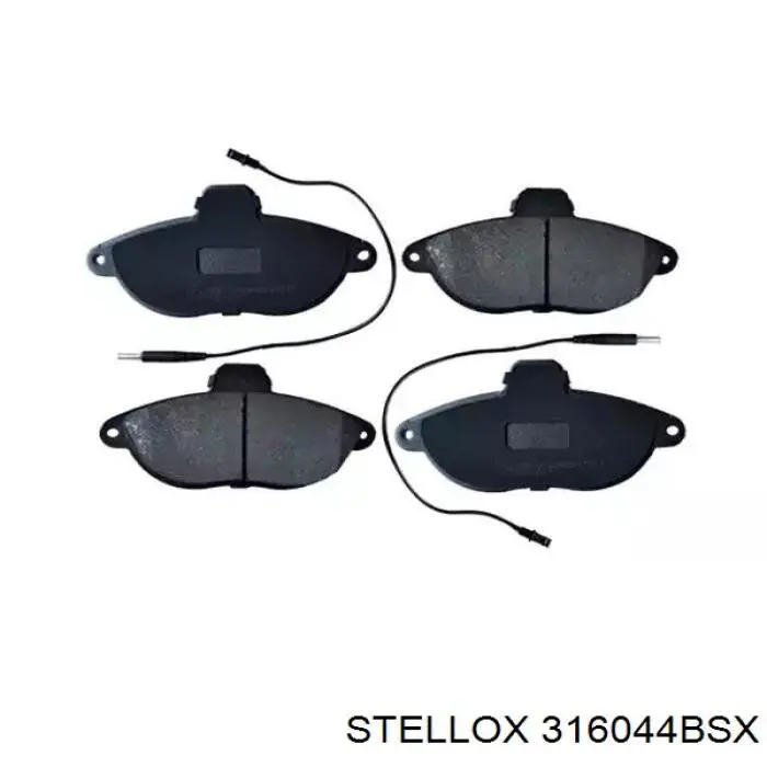 316044BSX Stellox Колодки передние