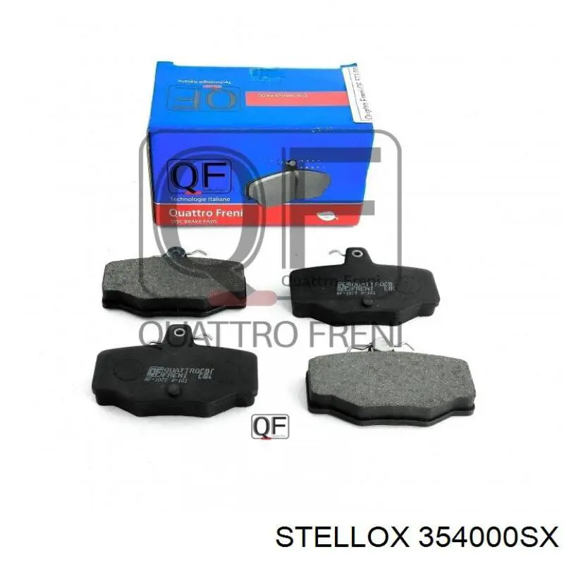 Купить 354000SX Stellox Колодки тормозные задние, дисковые