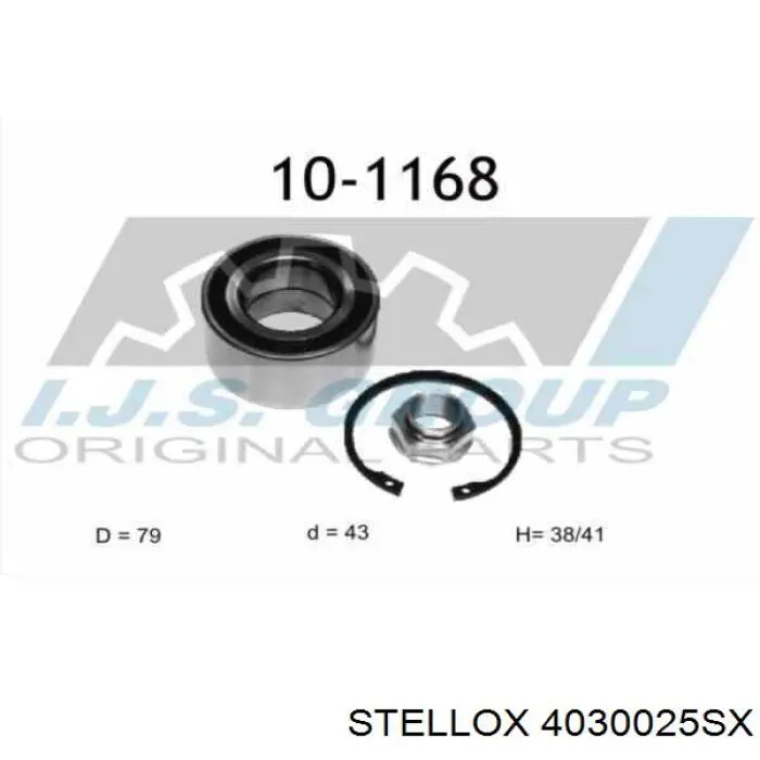 Подшипник ступицы 4030025SX Stellox