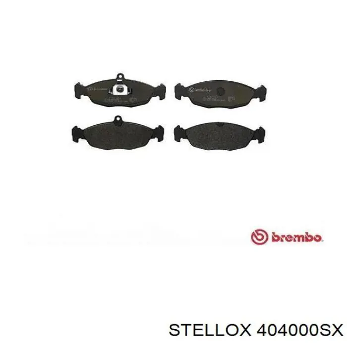 Передние тормозные колодки 404000SX Stellox