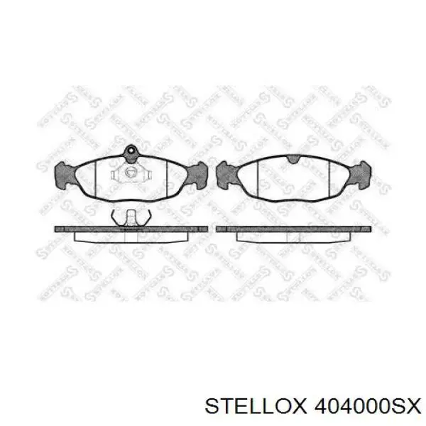 404000SX Stellox Колодки передние