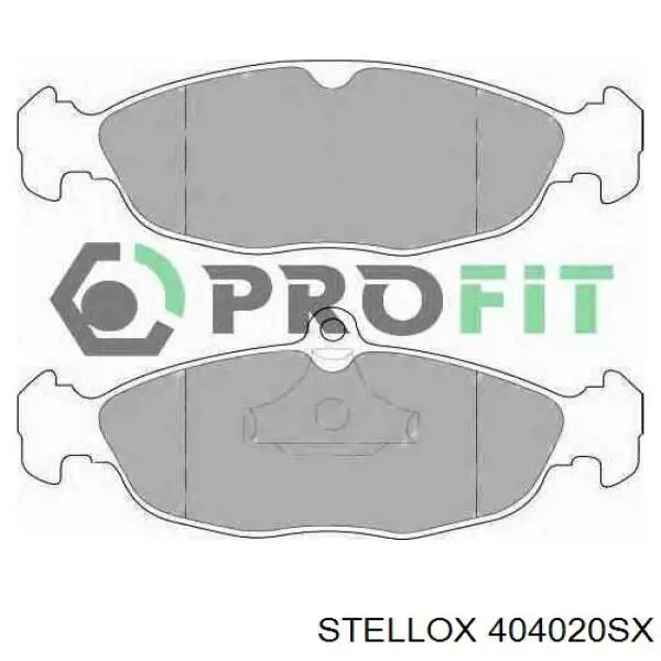 Передние тормозные колодки 404020SX Stellox