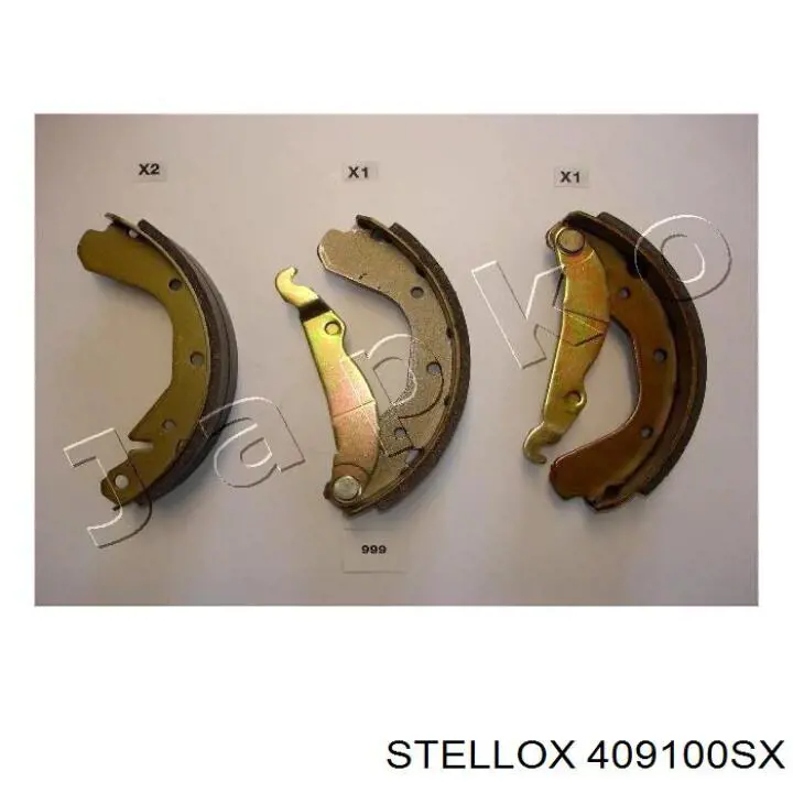 Задние барабанные колодки 409100SX Stellox