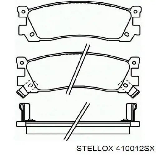 Колодки дисковые  Mazda T0Y02643Z цена, от 14.76 USD