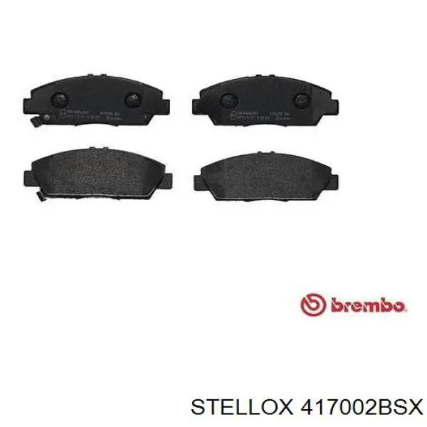 417002B-SX Stellox передние тормозные колодки