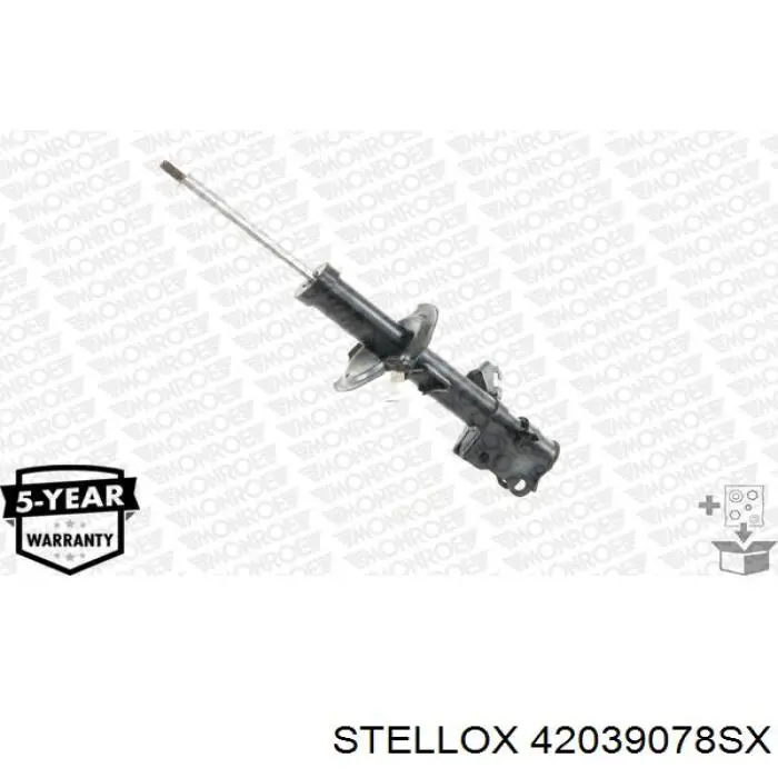 Амортизатор передний левый 42039078SX Stellox