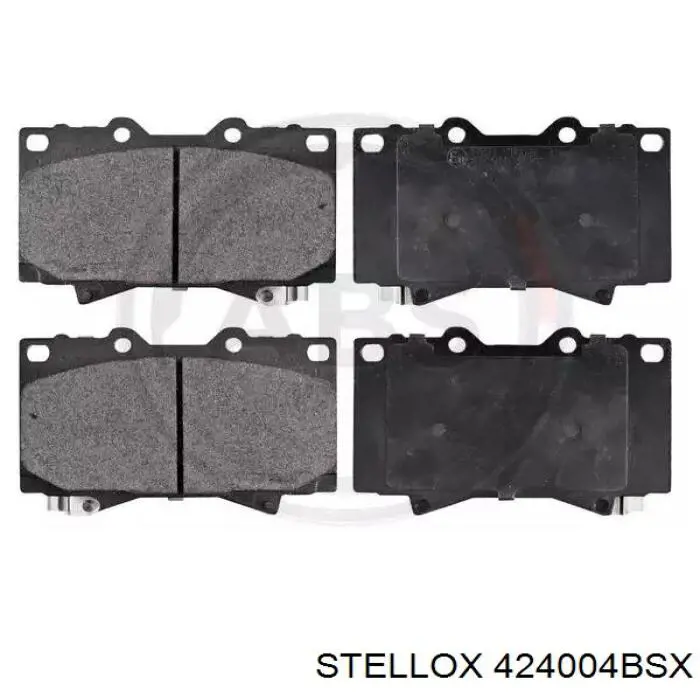 Задние тормозные колодки 424004BSX Stellox