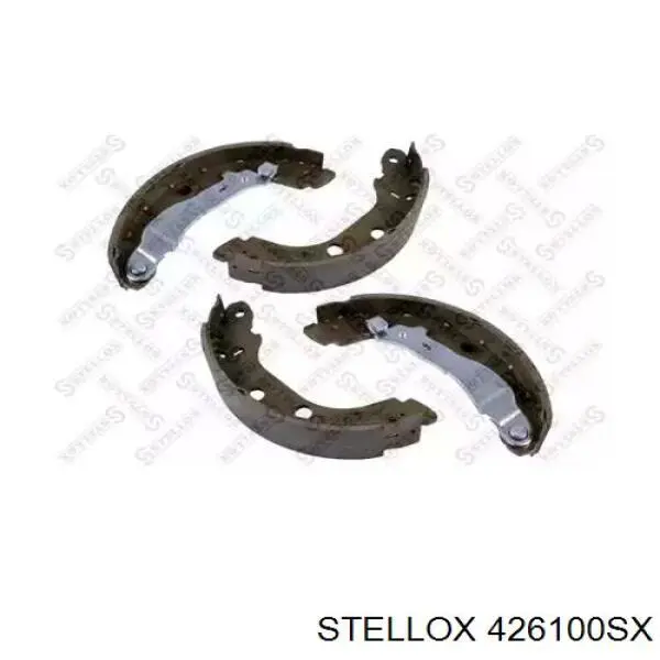 Купить 426100SX Stellox Задние барабанные тормозные колодки