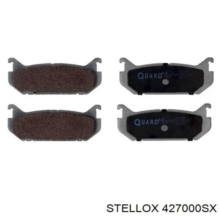 427000SX Stellox Колодки тормозные дисковые комплект