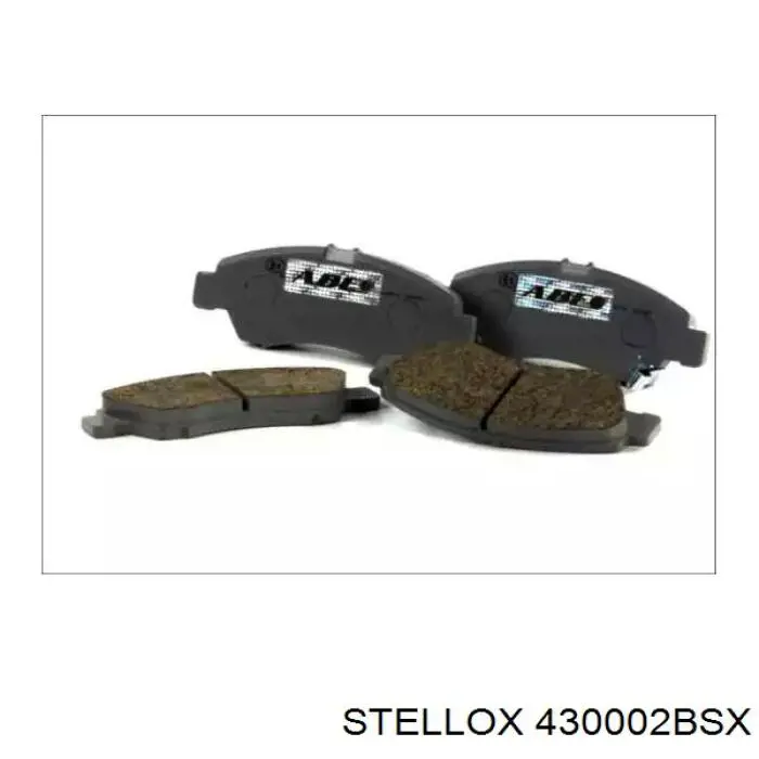 Колодки Stellox 430002BSX цена, от 16.16 USD