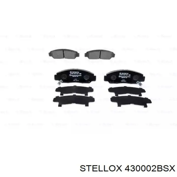 Купить 430002BSX Stellox Колодки тормозные