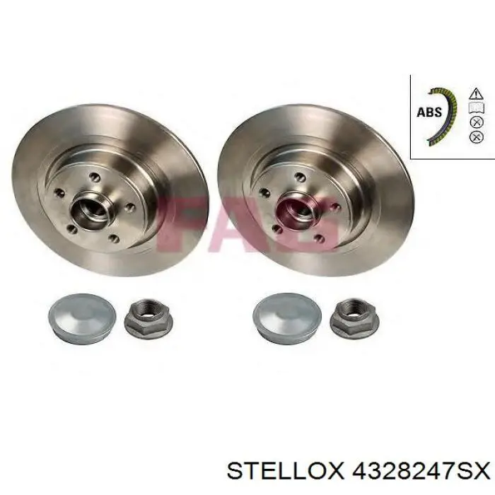 Купить 4328247SX Stellox Подшипник передней ступицы
