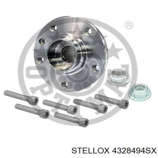 Ступицы передних колес Stellox 4328494SX цена, от 47.24 USD