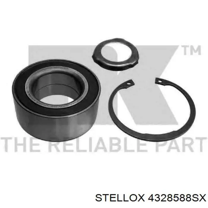 Подшипники задней ступицы Stellox 4328588SX цена, от 14.90 USD