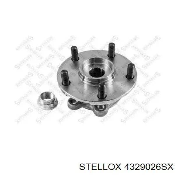 Ступица (передняя) Stellox 4329026SX