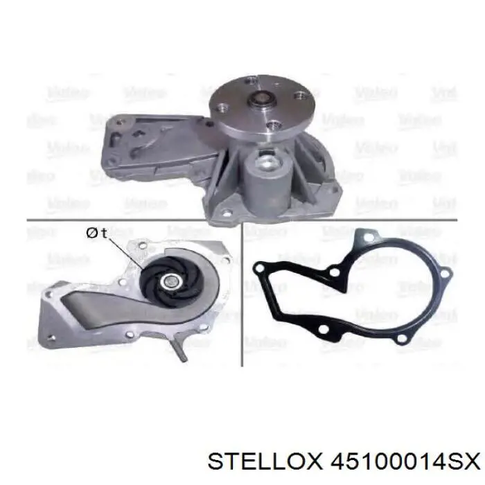 Помпа охлаждения Polcar S10037 цена, от 19.23 USD