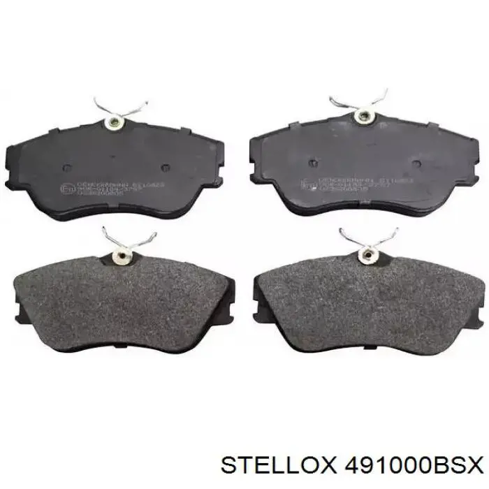 Тормозные колодки Stellox 491000BSX