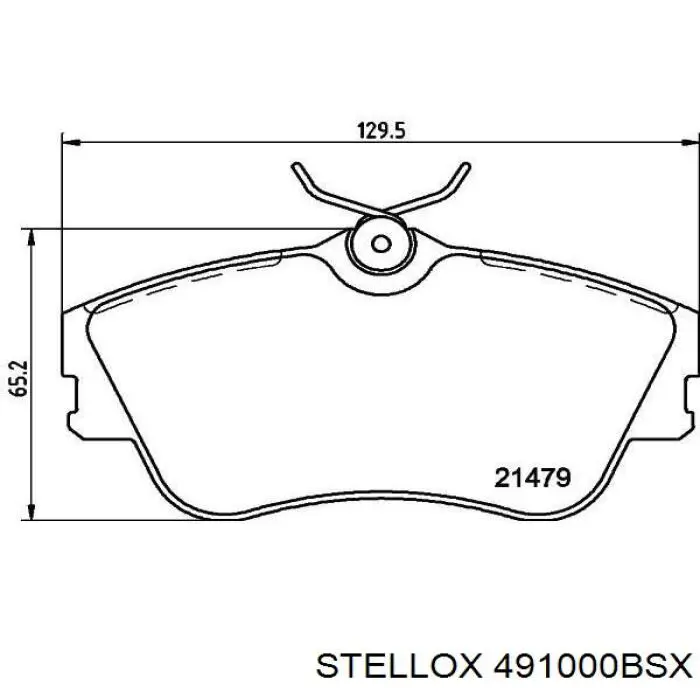 Колодки Stellox 491000BSX цена, от 18.12 USD